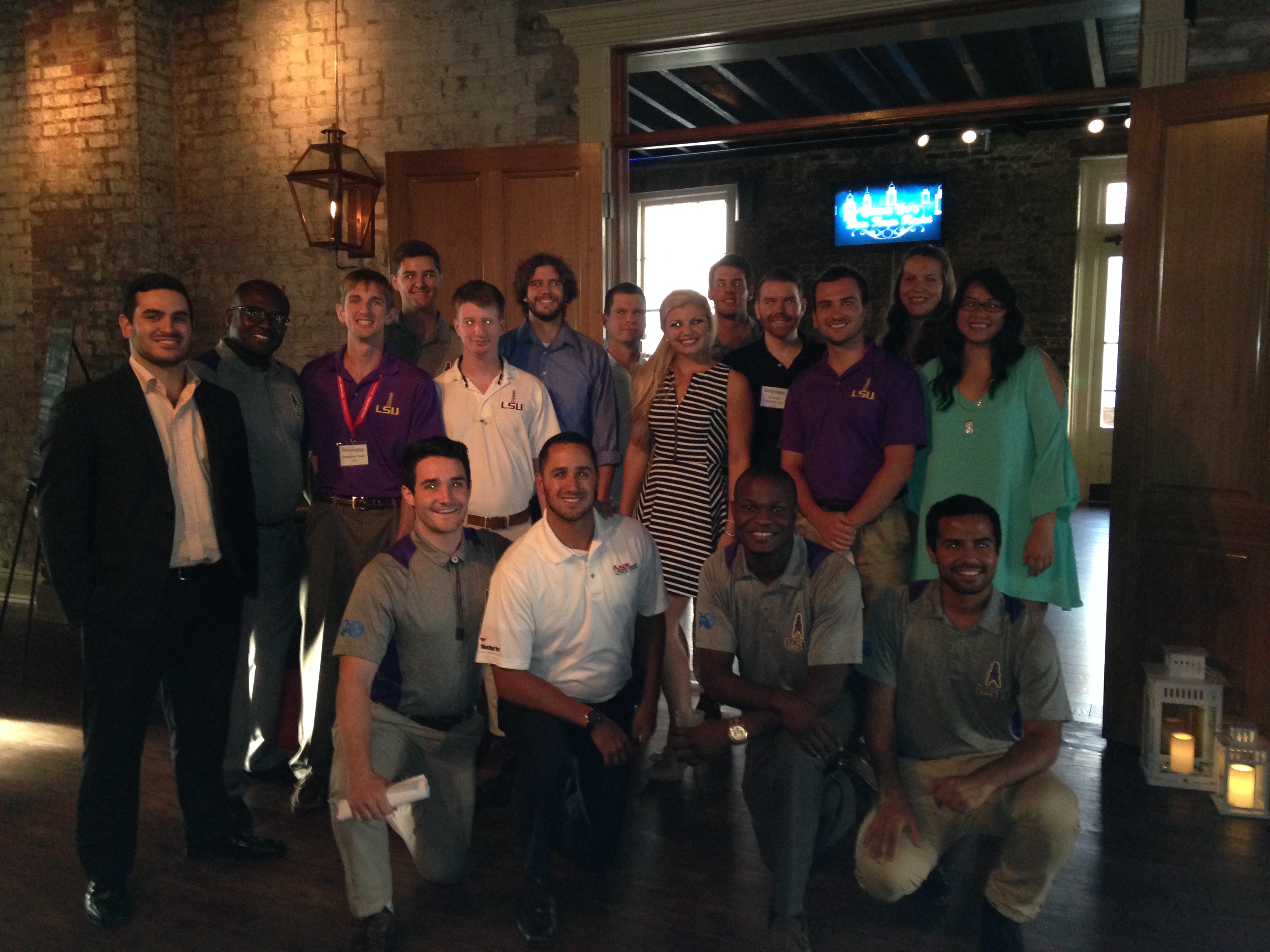 LSU SPE students attend the 19th annual Deepwater Technical Symposium and volunteer at the Charity Gala
